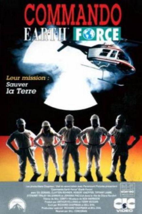 Commando Earth Force 1990 official movie poster
