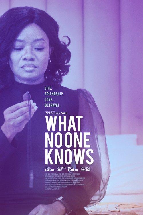 What No One Knows 2024 official movie poster