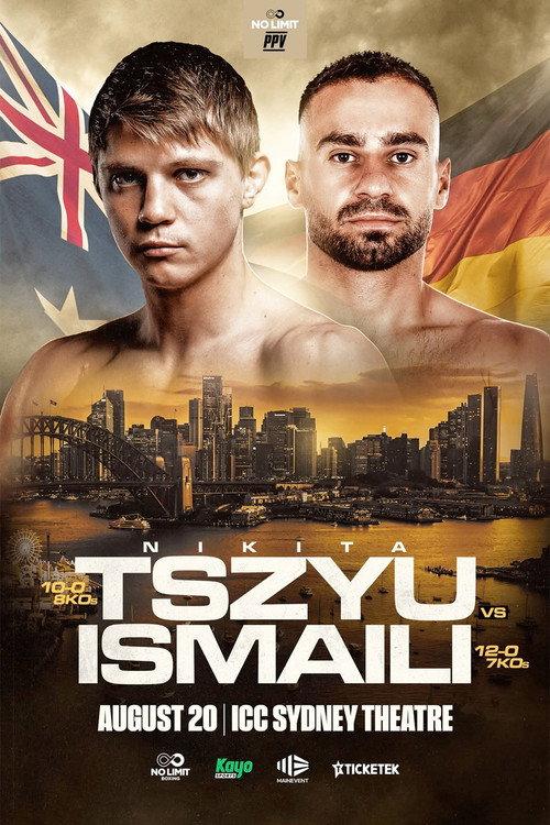 Nikita Tszyu vs. Lulzim Ismaili 2025 official movie poster
