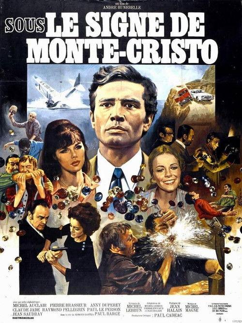 Sous le signe de Monte-Cristo 1968 official movie poster