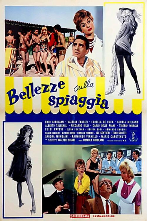 Bellezze sulla spiaggia 1961 official movie poster