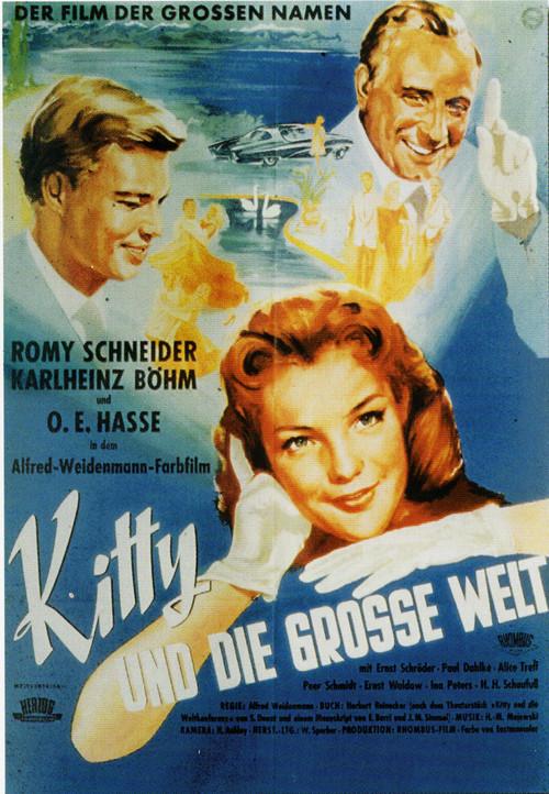 Kitty and the Great Big World 1956 official movie poster