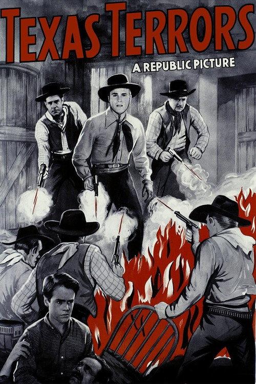 Texas Terrors 1940 official movie poster