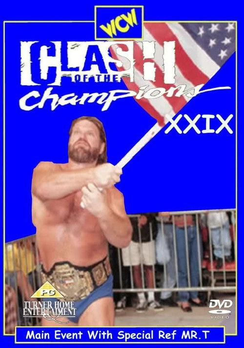 WCW Clash of The Champions XXIX 1994 official movie poster