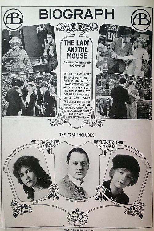 The Lady and the Mouse 1913 official movie poster