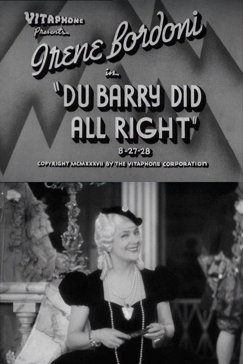 Du Barry Did All Right 1937 official movie poster