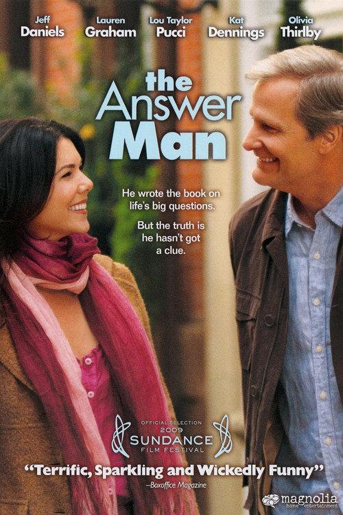 The Answer Man 2009 official movie poster