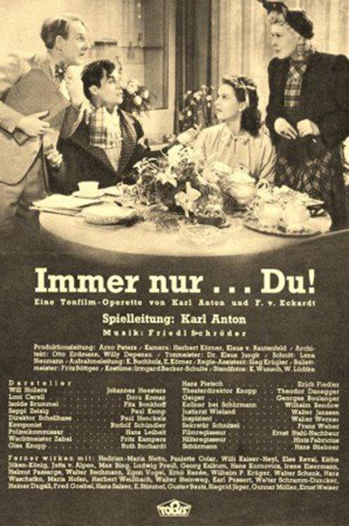 You Only You 1941 official movie poster