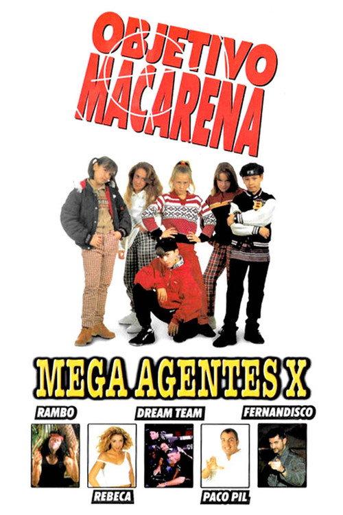 Objetivo Macarena: Mega agentes X 1996 official movie poster