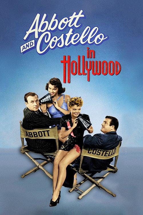 Bud Abbott and Lou Costello in Hollywood 1945 official movie poster