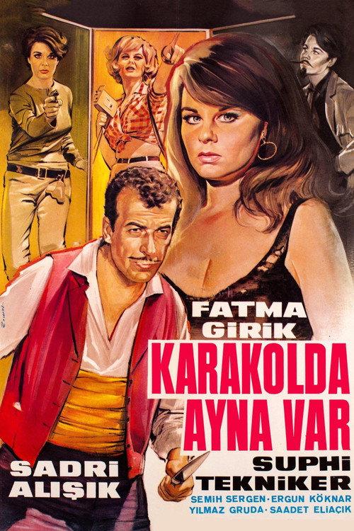 Karakolda Ayna Var 1966 official movie poster