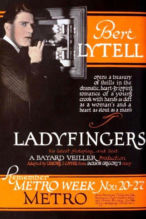 Alias Ladyfingers 1921 official movie poster