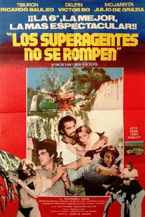 Los superagentes no se rompen 1979 official movie poster