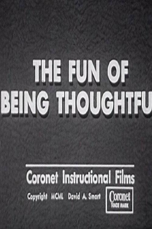The Fun Of Being Thoughtful 1950 official movie poster