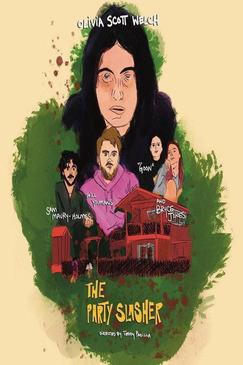 The Party Slasher 2021 official movie poster