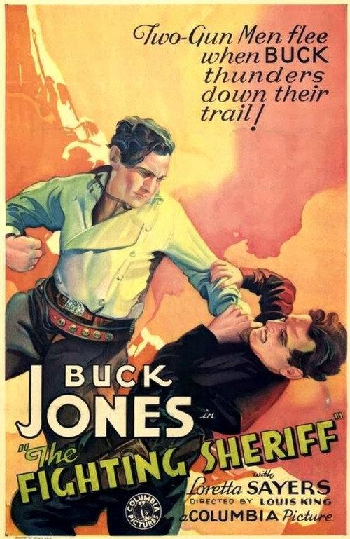 The Fighting Sheriff 1931 official movie poster