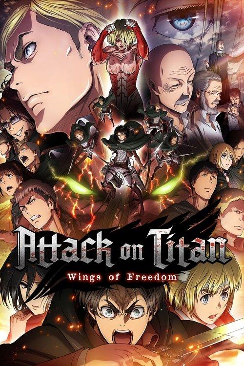 Attack on Titan: Wings of Freedom 2015 official movie poster