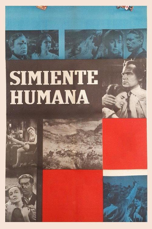 Simiente humana 1959 official movie poster