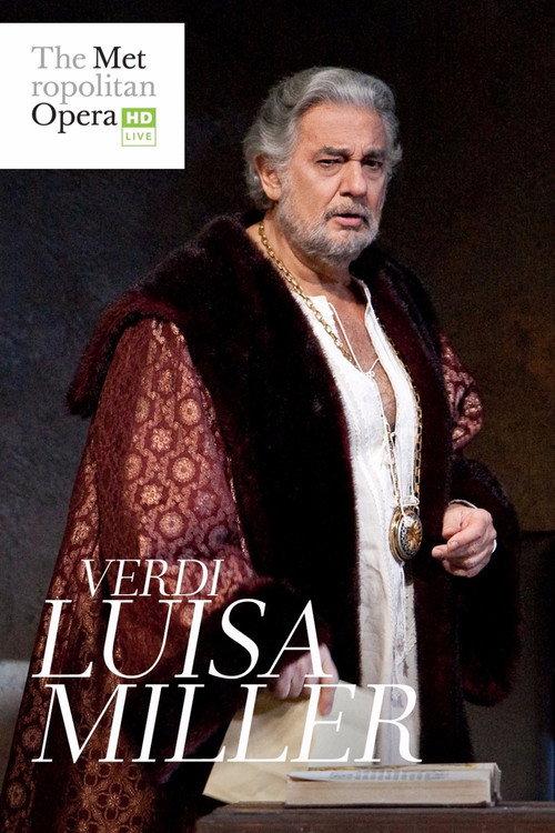 The Metropolitan Opera: Luisa Miller 2018 official movie poster