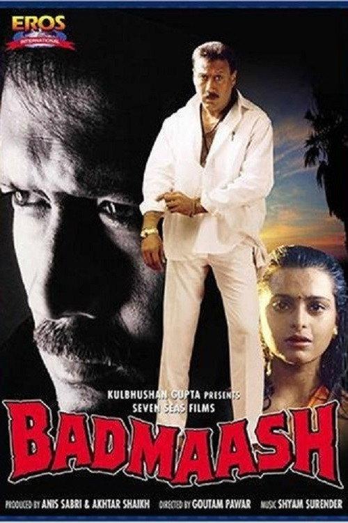 Badmaash 1998 official movie poster