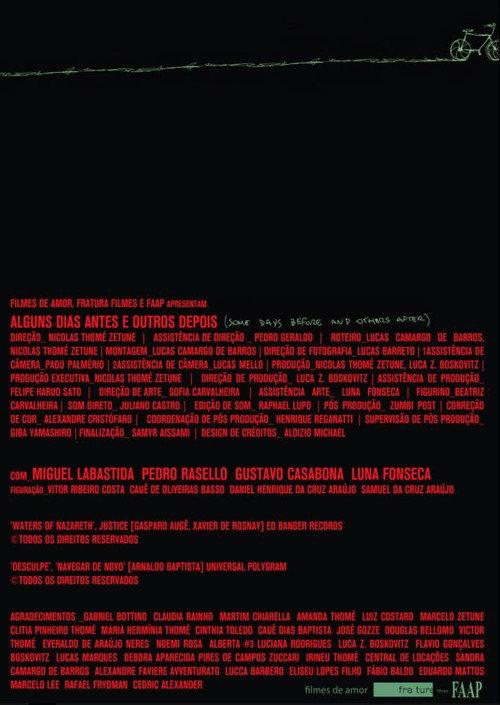 Alguns dias antes e outros depois 2013 official movie poster