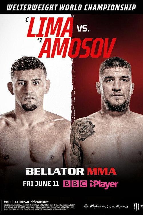Bellator 260: Lima vs. Amosov 2021 official movie poster
