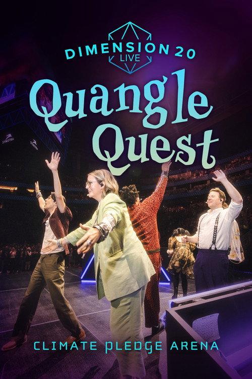 Dimension 20 Live: Quangle Quest 2025 official movie poster