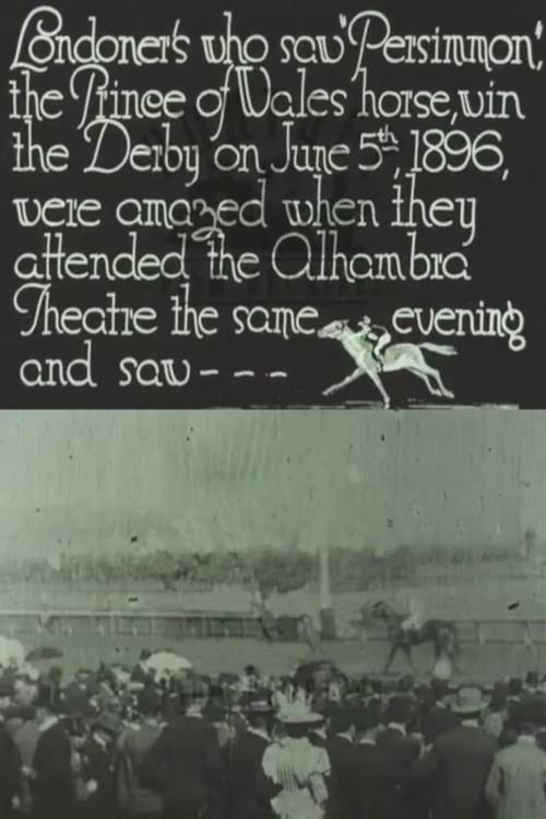 Persimmons Winning the Derby 1896 official movie poster