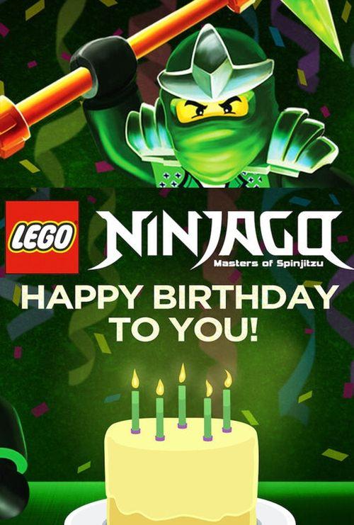 LEGO Ninjago: Happy Birthday to You! 2017 official movie poster