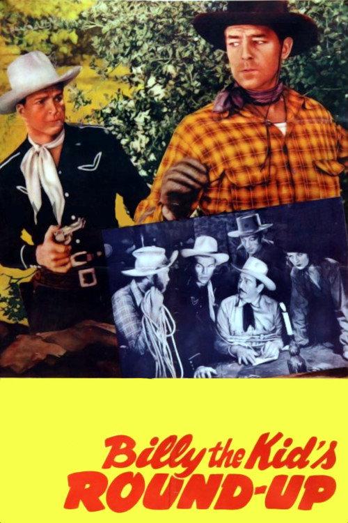 Billy The Kid's Round-Up 1941 official movie poster