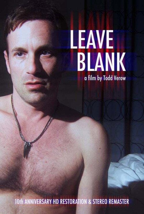 Leave Blank 2010 official movie poster