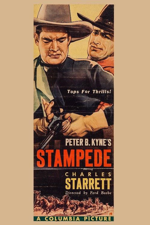 Stampede 1936 official movie poster