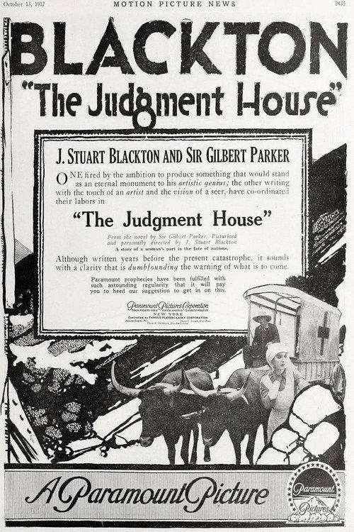 The Judgment House 1917 official movie poster