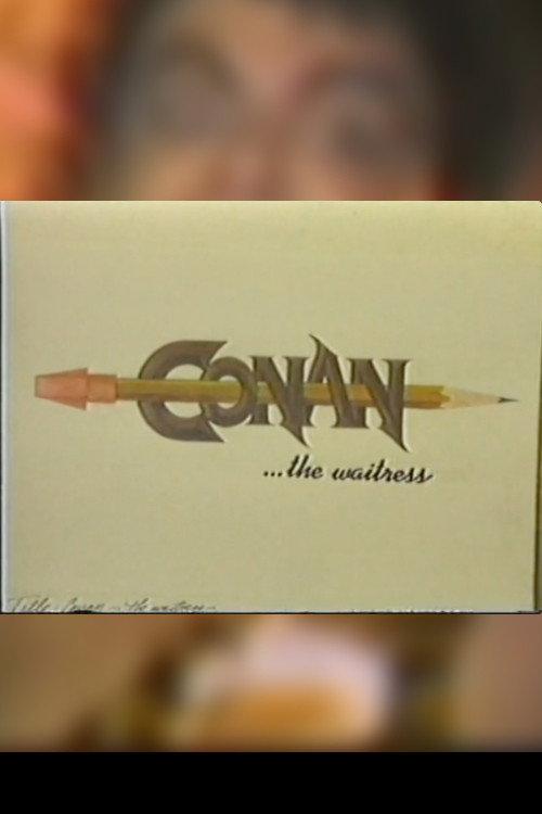 Conan The Waitress 1984 official movie poster