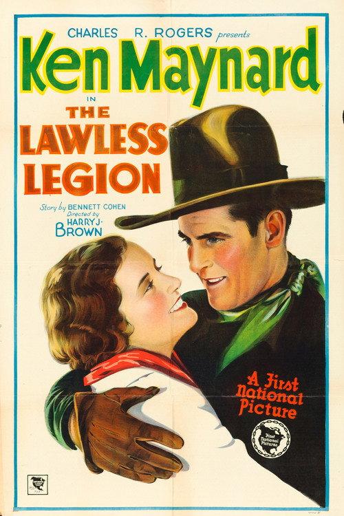 The Lawless Legion 1929 official movie poster