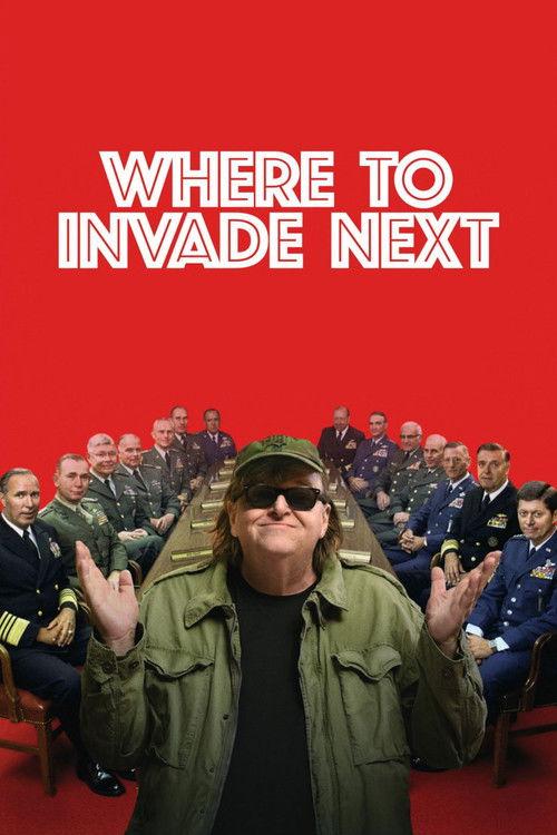 Where to Invade Next 2015 official movie poster