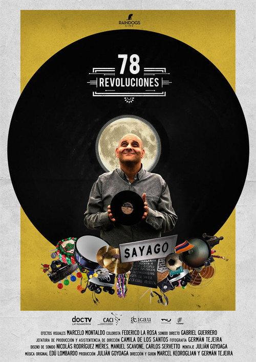 78 Revoluciones 2018 official movie poster