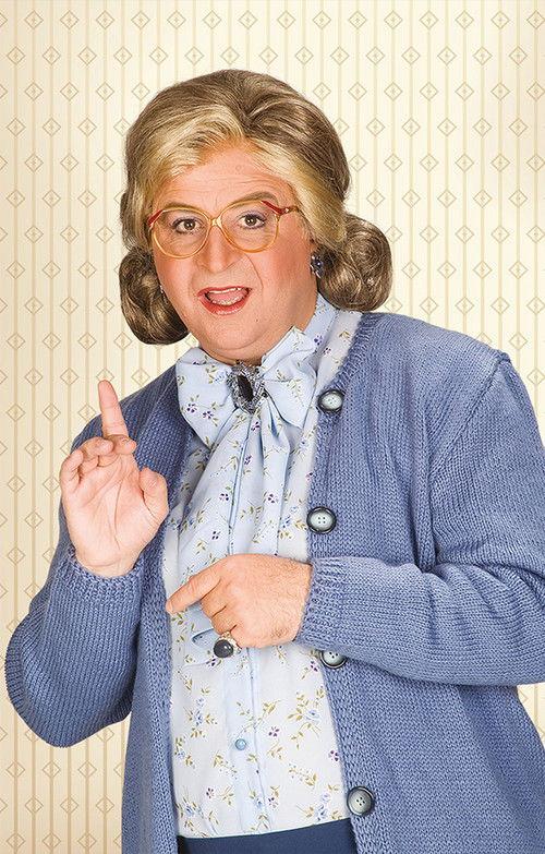 Mrs DOUBTFIRE - Μάρκος Σεφερλής 2010 official movie poster