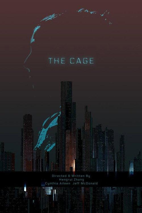 The Cage 2023 official movie poster