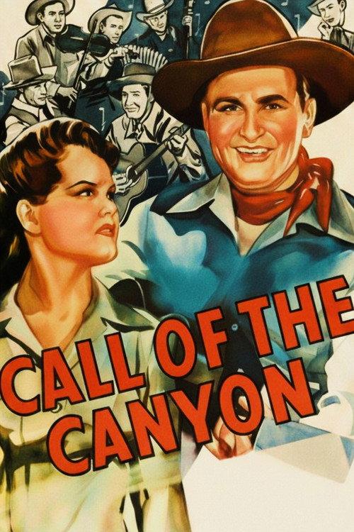 Call of the Canyon 1942 official movie poster