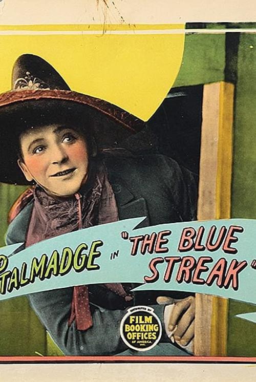The Blue Streak 1926 official movie poster
