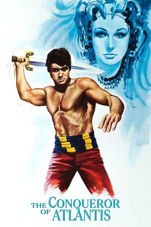 The Conqueror of Atlantis 1965 official movie poster