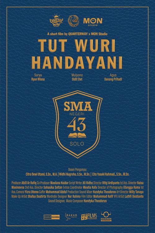Tut Wuri Handayani 2025 official movie poster