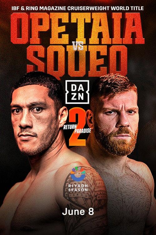 Jai Opetaia vs. Claudio Squeo 2025 official movie poster