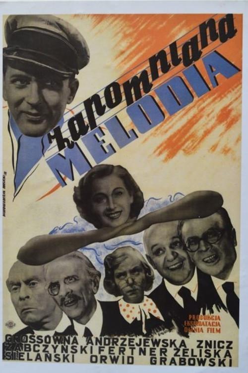 Zapomniana melodia 1938 official movie poster