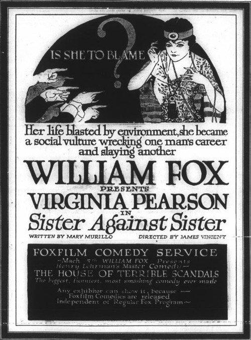 Sister Against Sister 1917 official movie poster