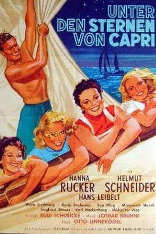 Under the Stars of Capri 1953 official movie poster