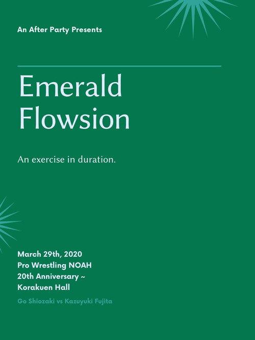 Emerald Flowsion 2021 official movie poster