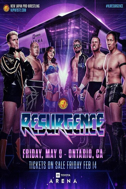 NJPW Resurgence 2025 2025 official movie poster