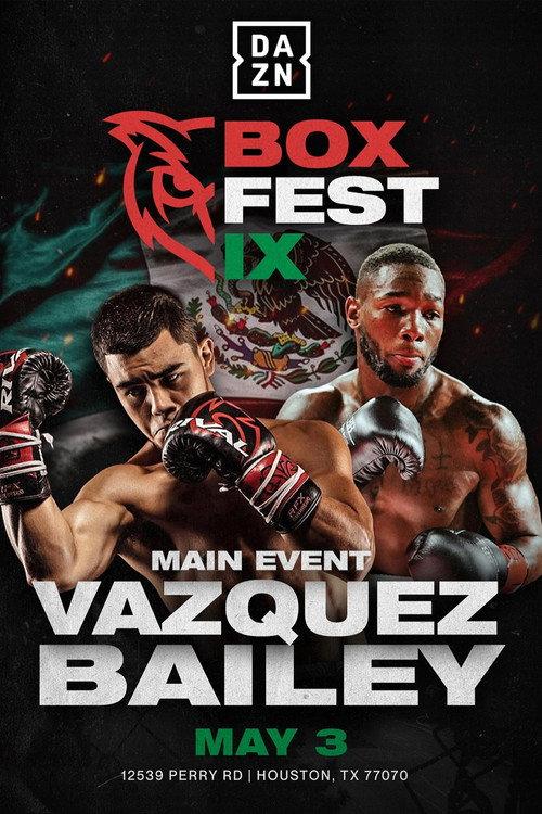 Edward Vazquez vs. Daniel Bailey 2024 official movie poster
